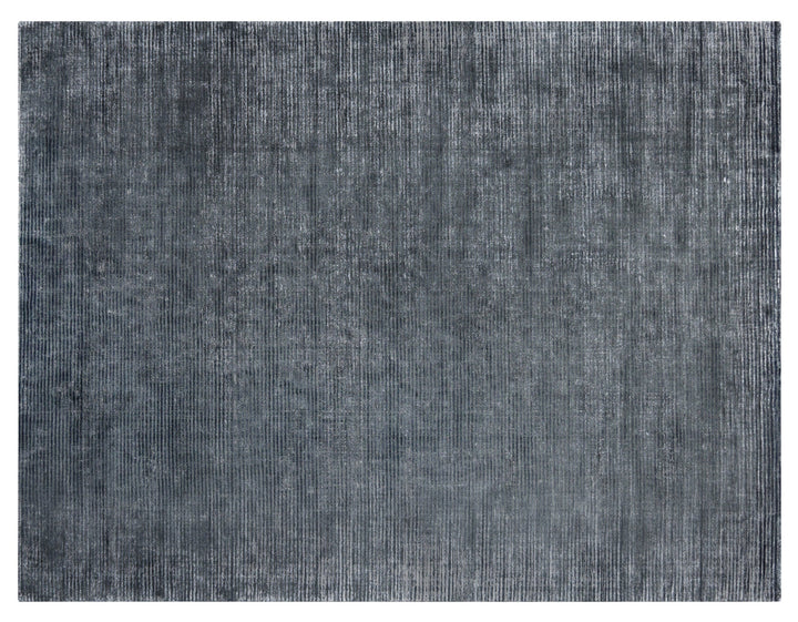 Oxford Ribbed Charcoal/Deep Navy Rug