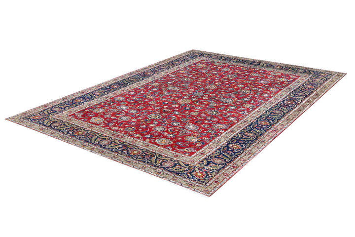 Kashan Allover Red Rug