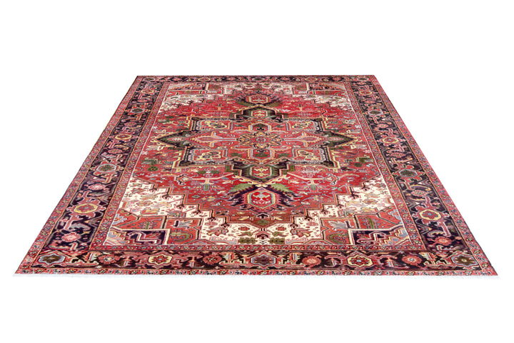 Persian Heriz Red/Olive Rug