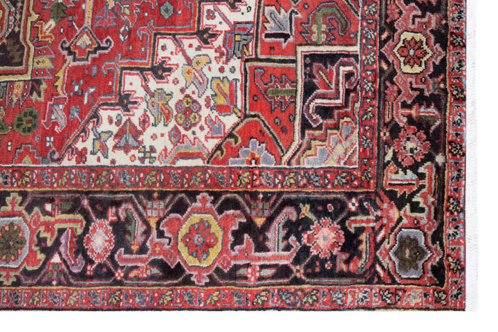 Persian Heriz Red/Olive Rug