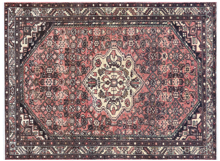 Hamedan Light Coral Rug