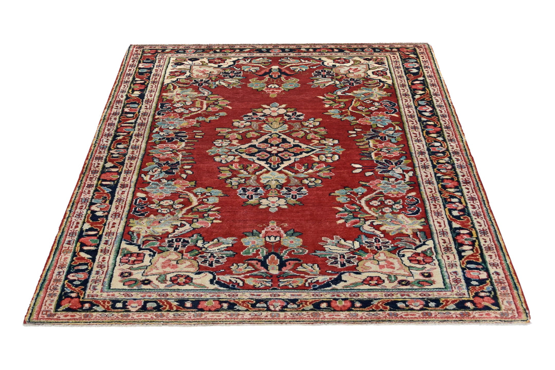 Hamedan Borchaloo medallion Rug