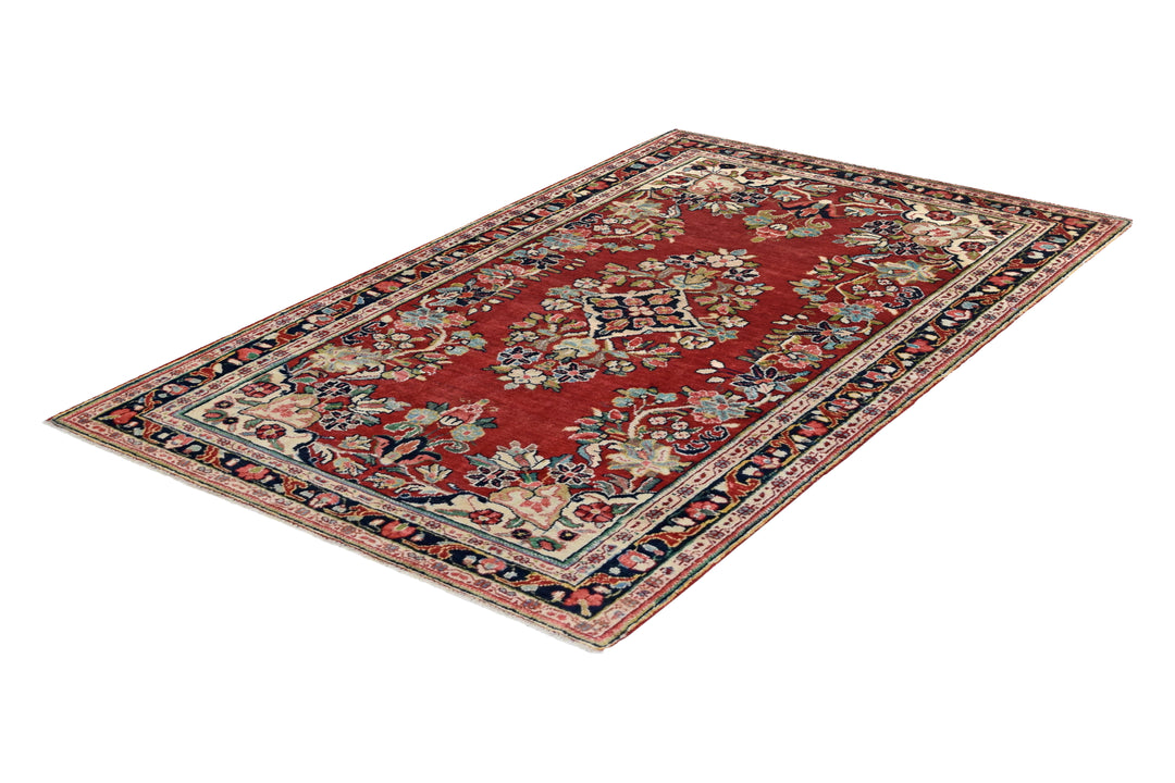 Hamedan Borchaloo medallion Rug