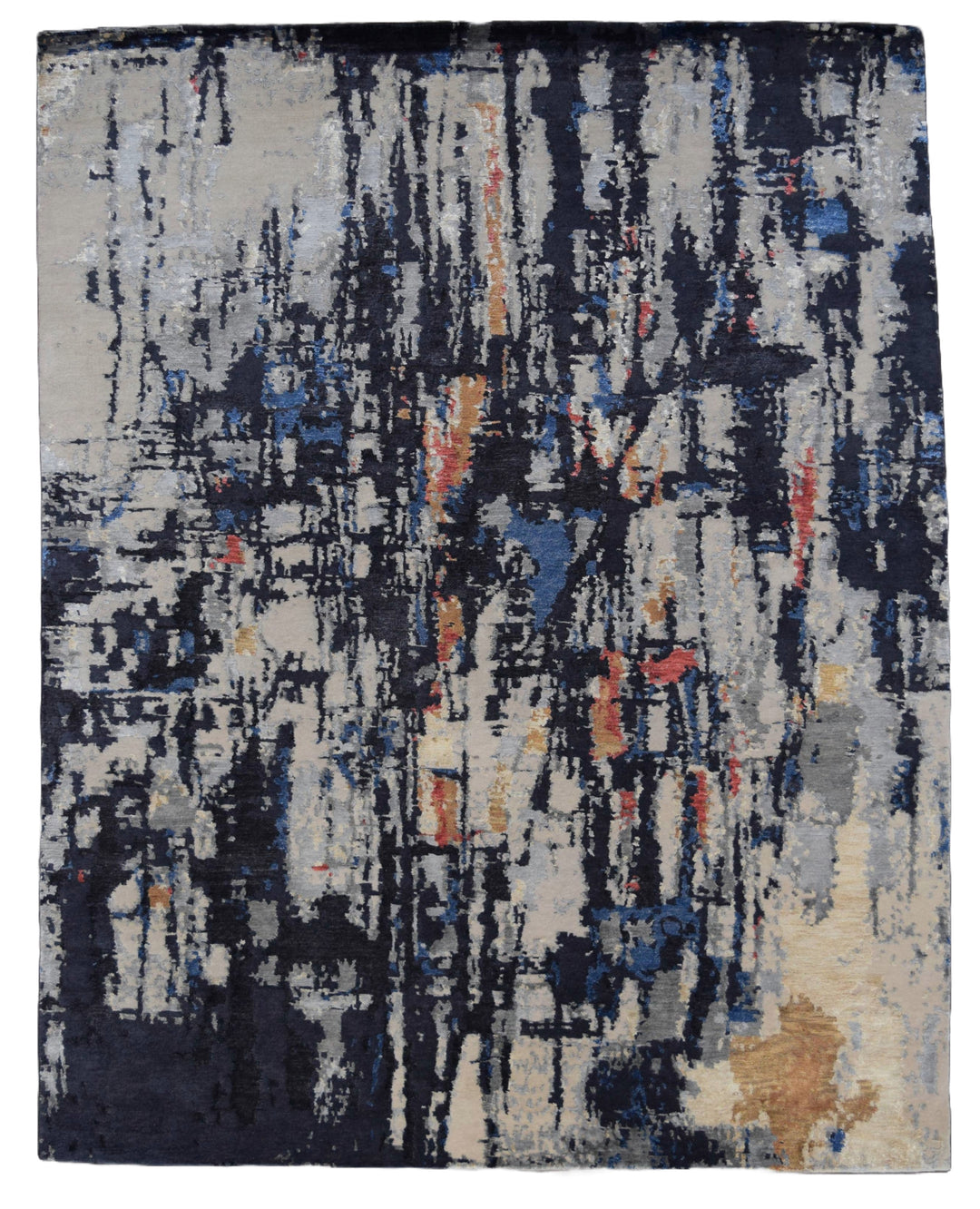 Moonlight Nepali Wool & Silk Rug