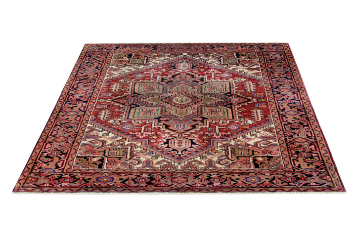 Persian Heriz Marmont Burgundy Rug