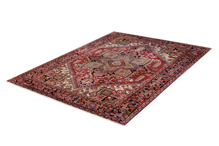 Persian Heriz Marmont Burgundy Rug