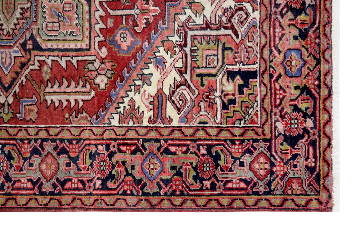 Persian Heriz Marmont Burgundy Rug
