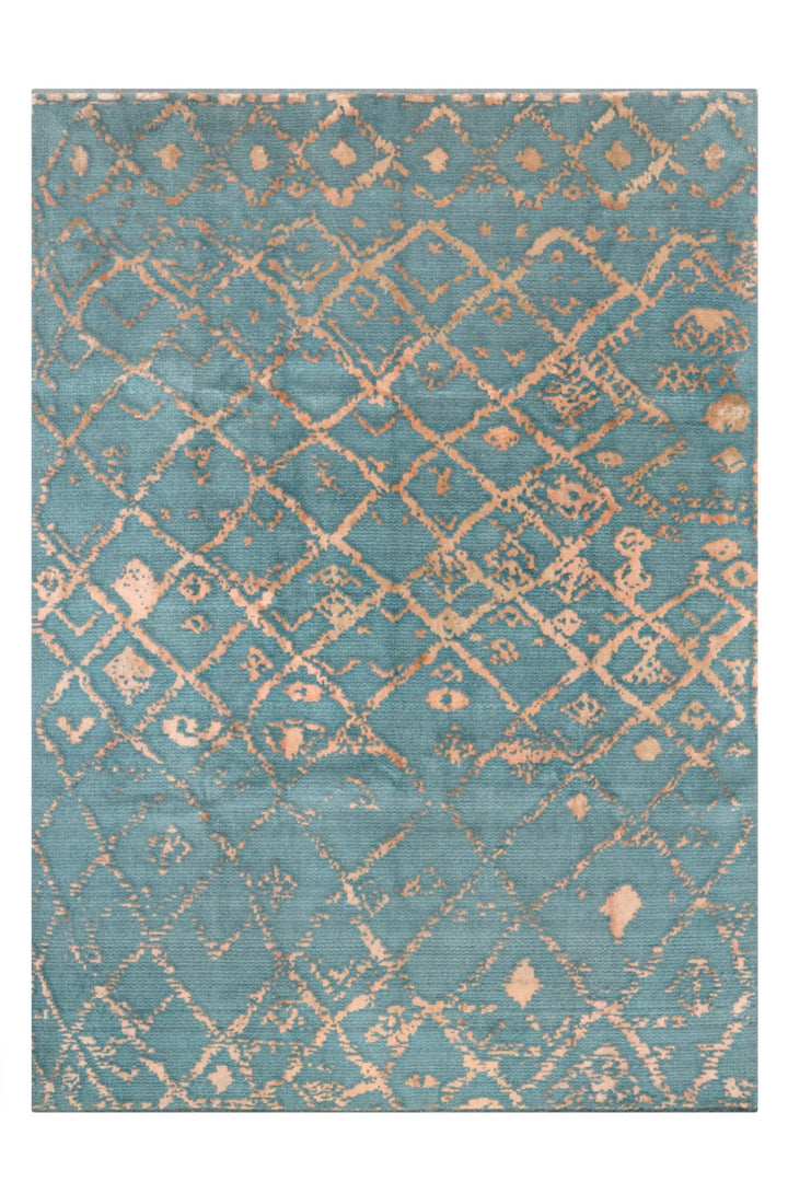 Persian Tabriz Modern Diamond Rug