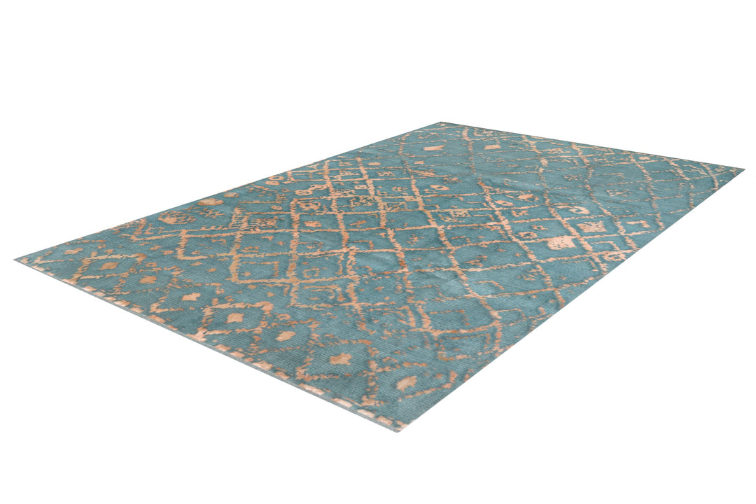 Persian Tabriz Modern Diamond Rug