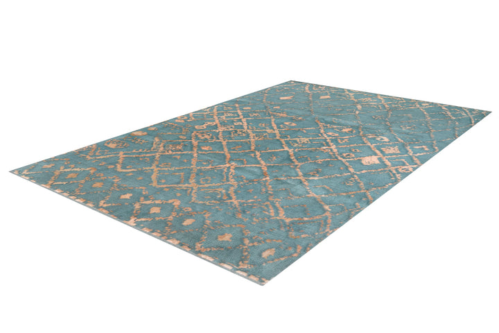 Persian Tabriz Modern Diamond Rug