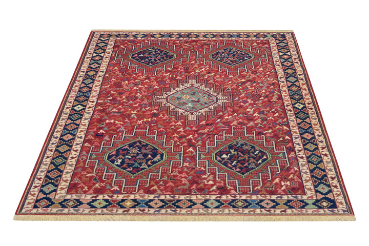 Varni Killim Diamond Rug