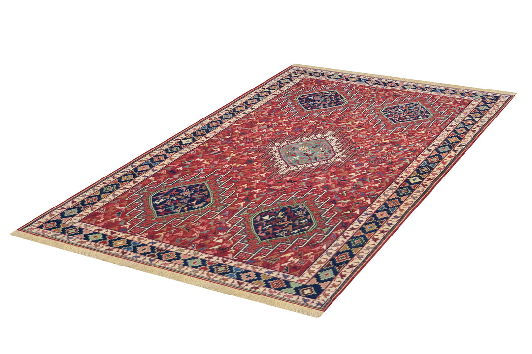 Varni Killim Diamond Rug