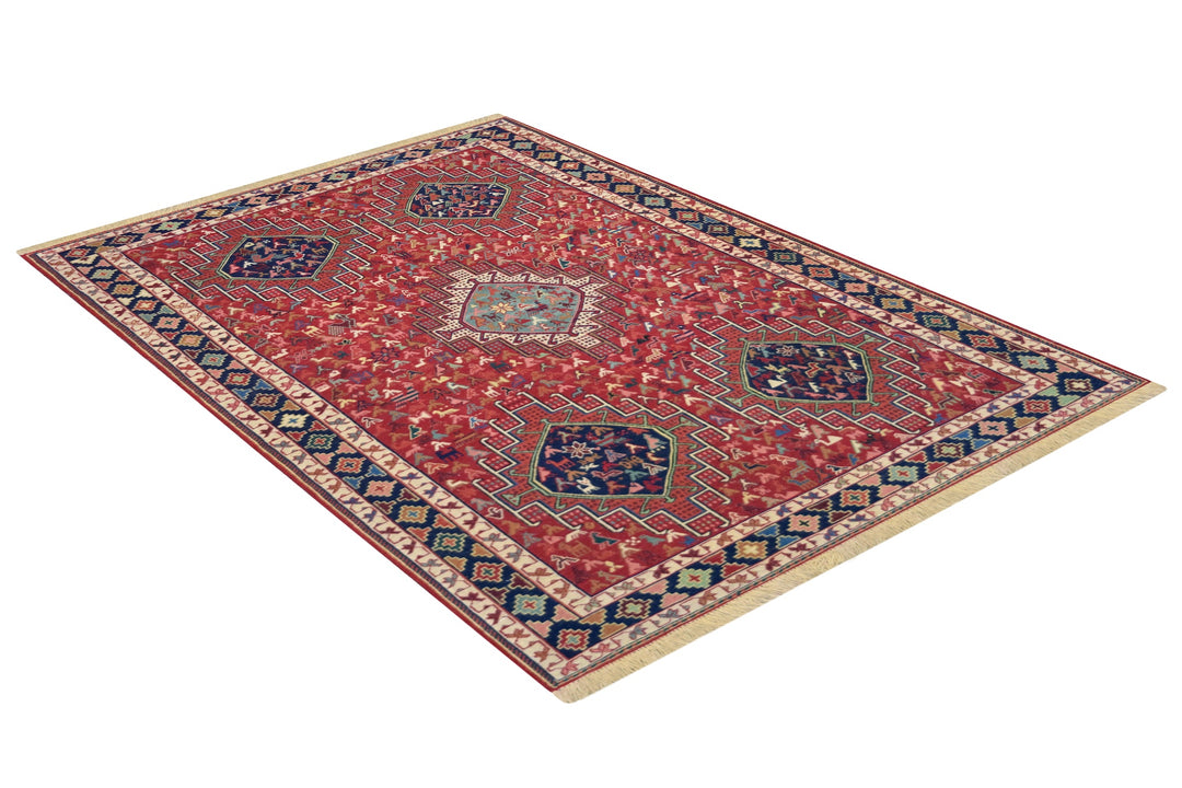 Varni Killim Diamond Rug