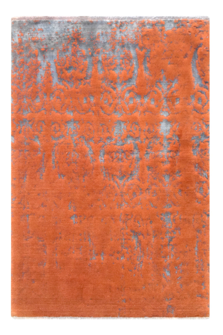 Persian Tabriz Erase Rust Rug