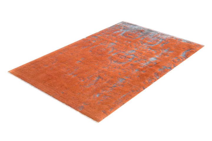 Persian Tabriz Erase Rust Rug