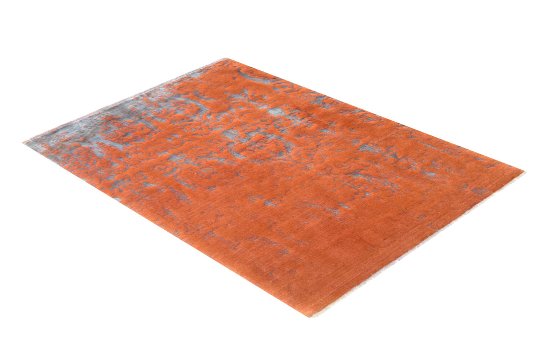 Persian Tabriz Erase Rust Rug