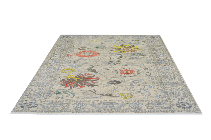 Persian Tabriz Art Deco Rug