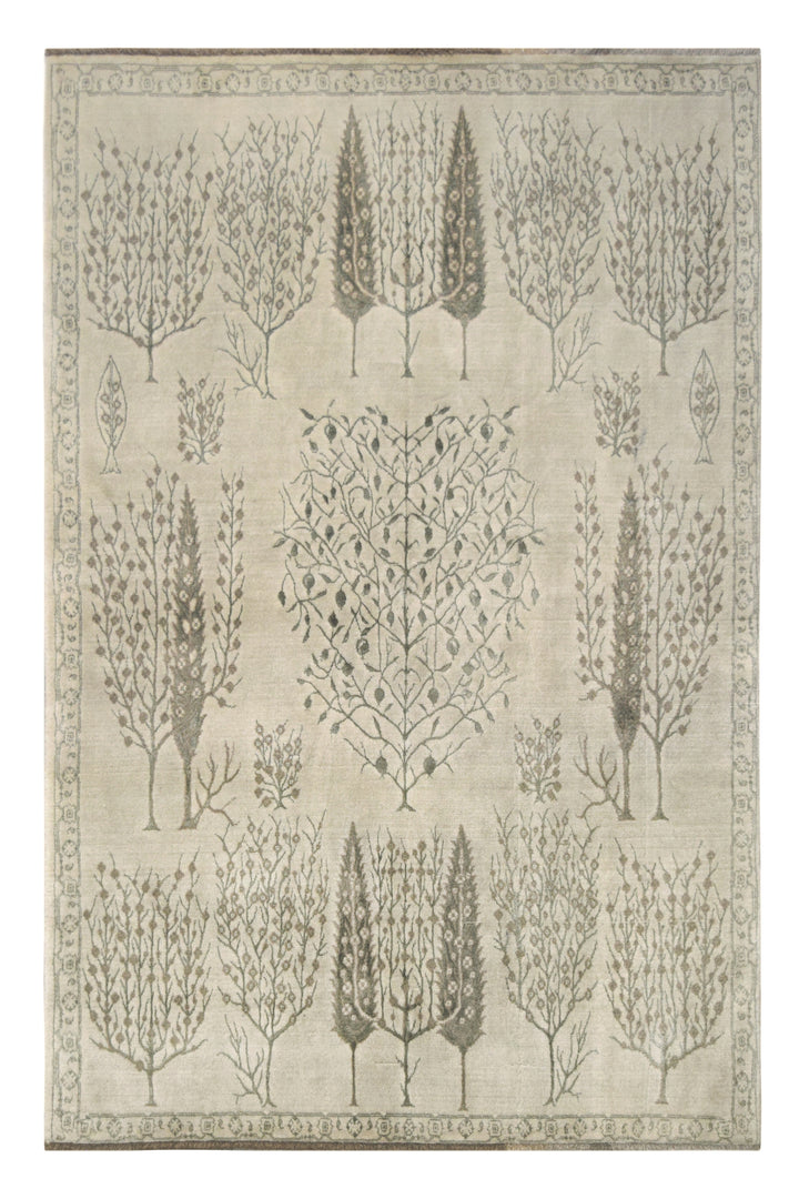 Persian Wool Tabriz Tree of Life Rug