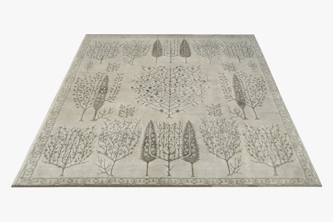 Persian Wool Tabriz Tree of Life Rug