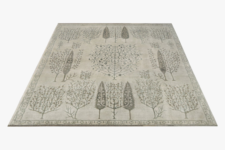 Persian Wool Tabriz Tree of Life Rug