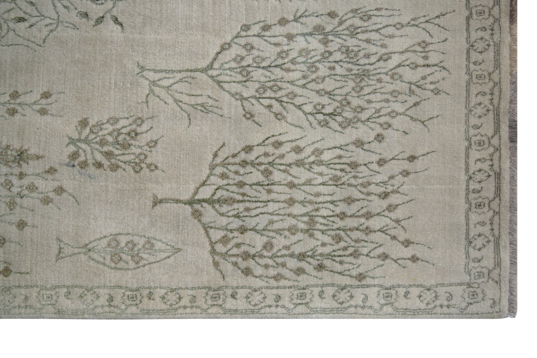 Persian Wool Tabriz Tree of Life Rug