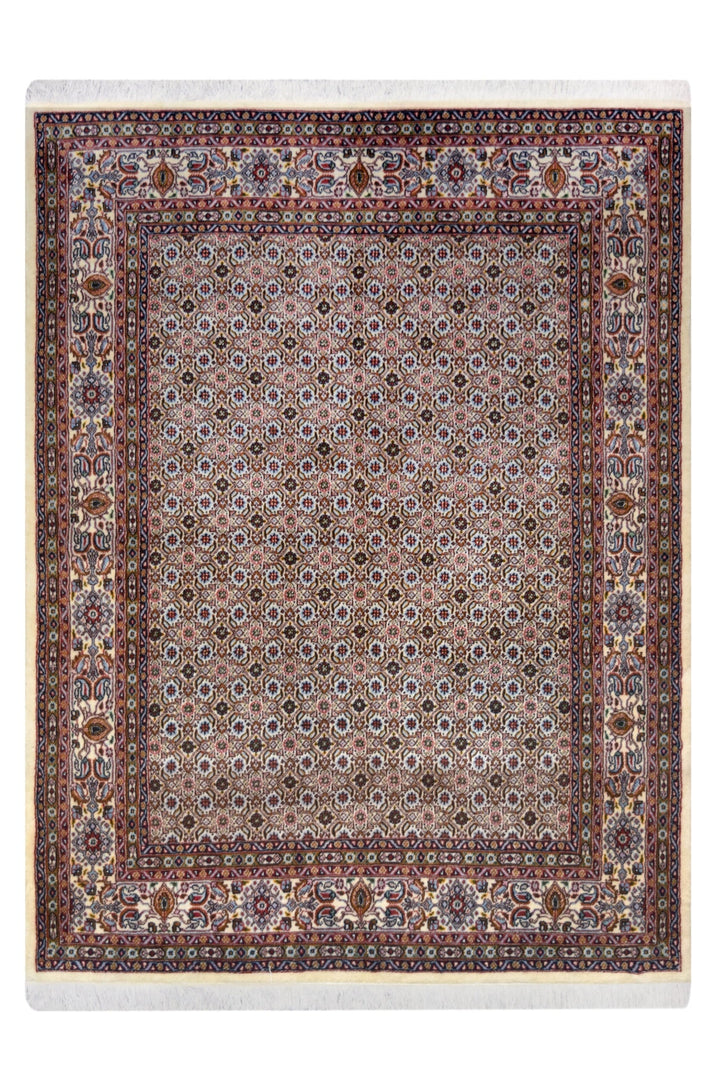 Persian Moud ivory Herati Rug