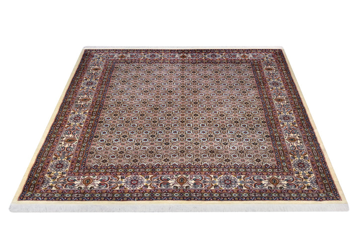 Persian Moud ivory Herati Rug