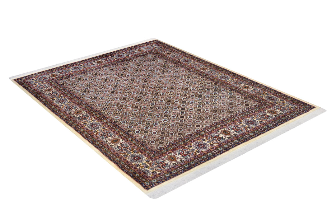 Persian Moud ivory Herati Rug