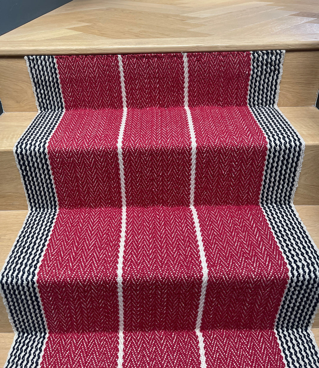 Birkindale Cranberry Stair Runner