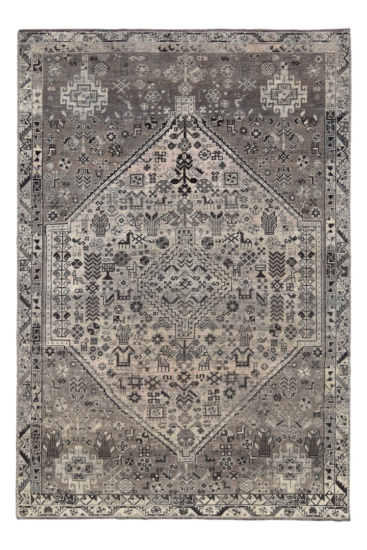Persian Shiraz Venetian Portico Wool Rug