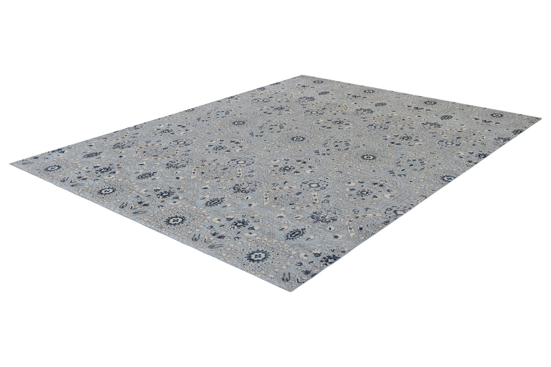 Pearl Ziegler Ice Blue Rug