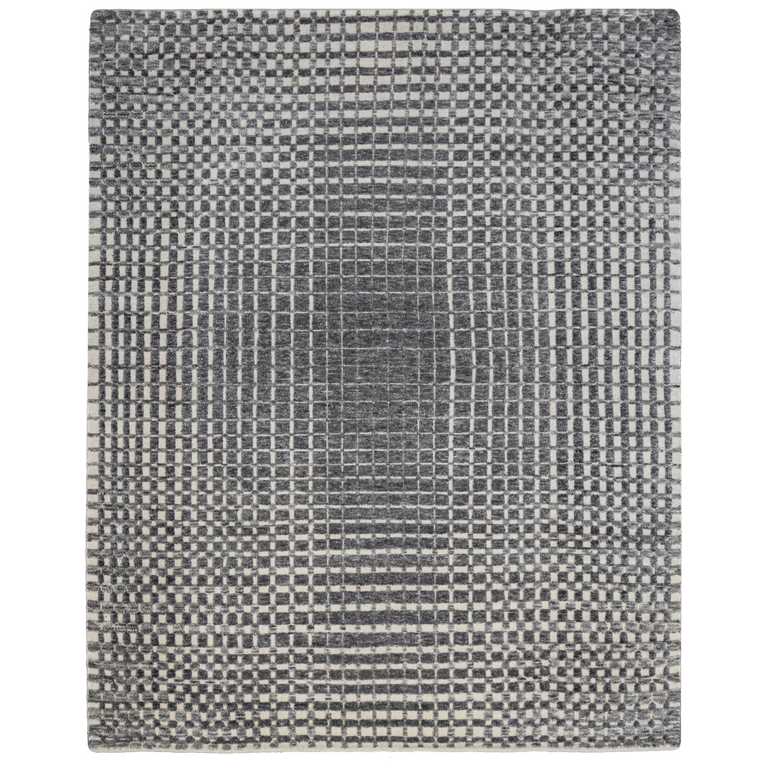 Moroccan checker Wool Rug