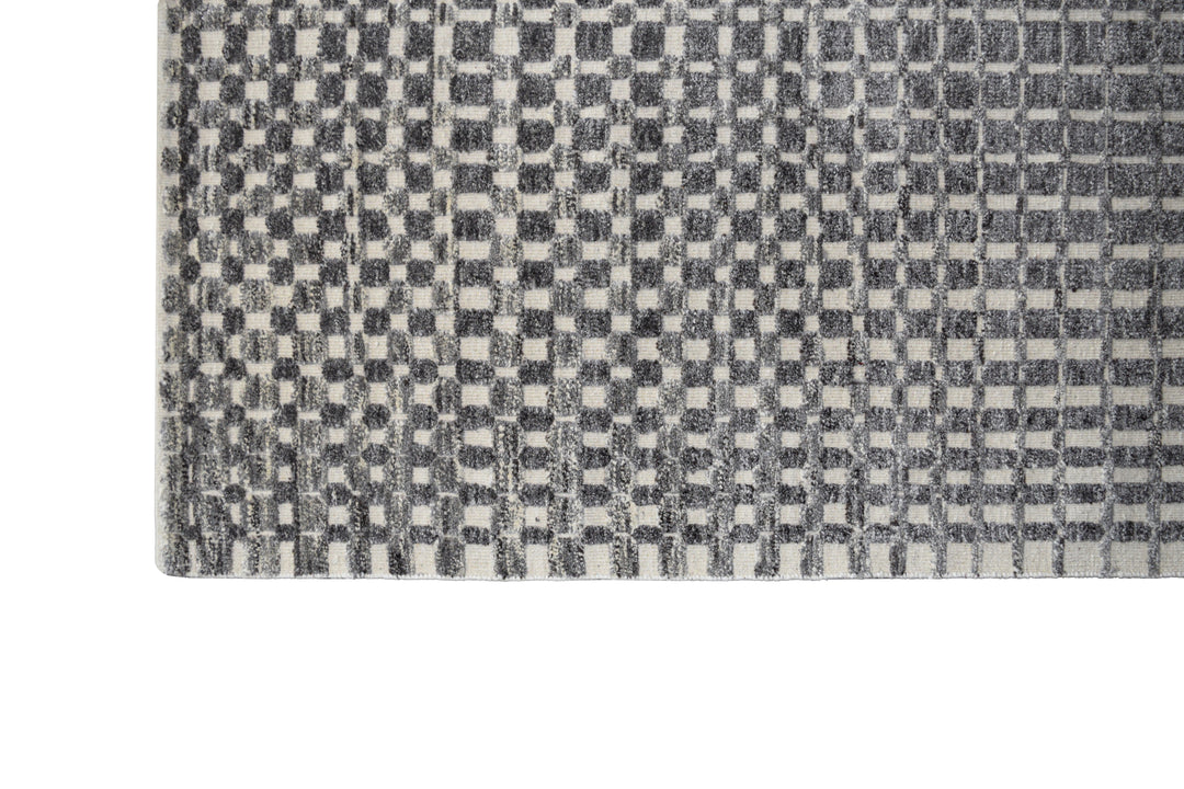Moroccan checker Wool Rug
