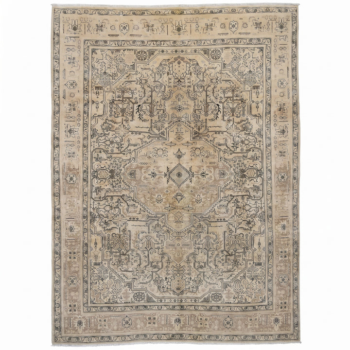 Second Life Heriz Cream Rug