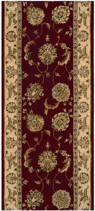 Tapis Wool &amp; Silk Traditional Stair Runner