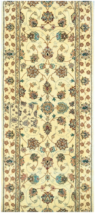 Tapis Wool &amp; Silk Traditional Stair Runner