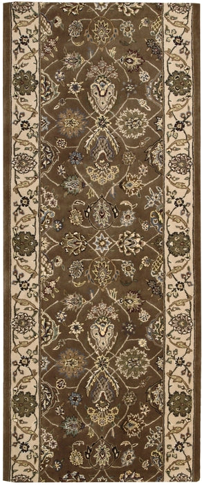 Tapis Wool &amp; Silk Traditional Stair Runner