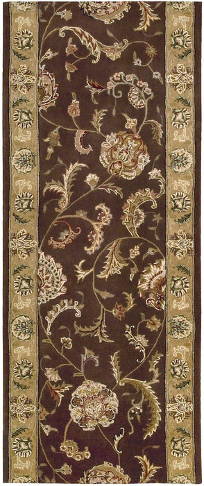 Tapis Wool &amp; Silk Traditional Stair Runner