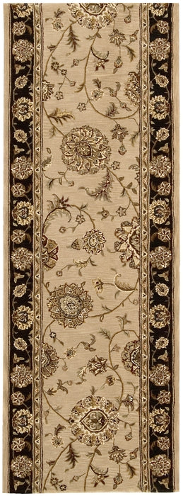 Tapis Wool &amp; Silk Traditional Stair Runner