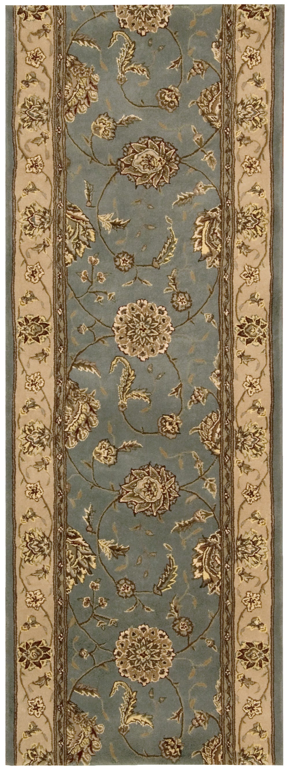 Tapis Wool &amp; Silk Traditional Stair Runner