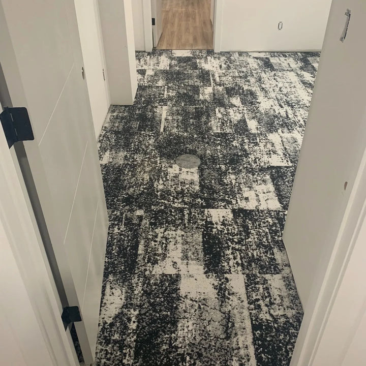 Grain + Bias Burnout Carpet Tile