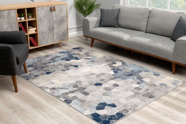 Evora Blue Rug