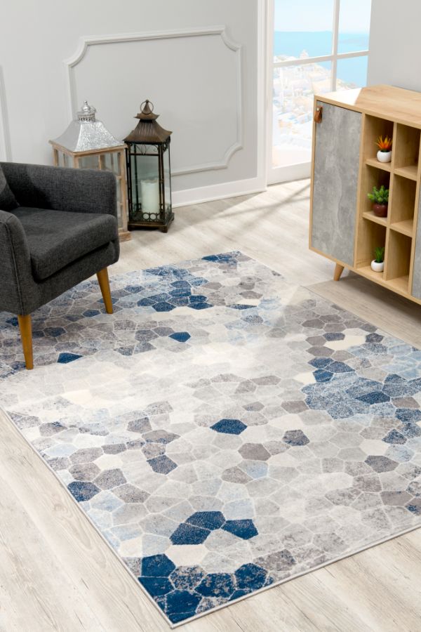 Evora Blue Rug