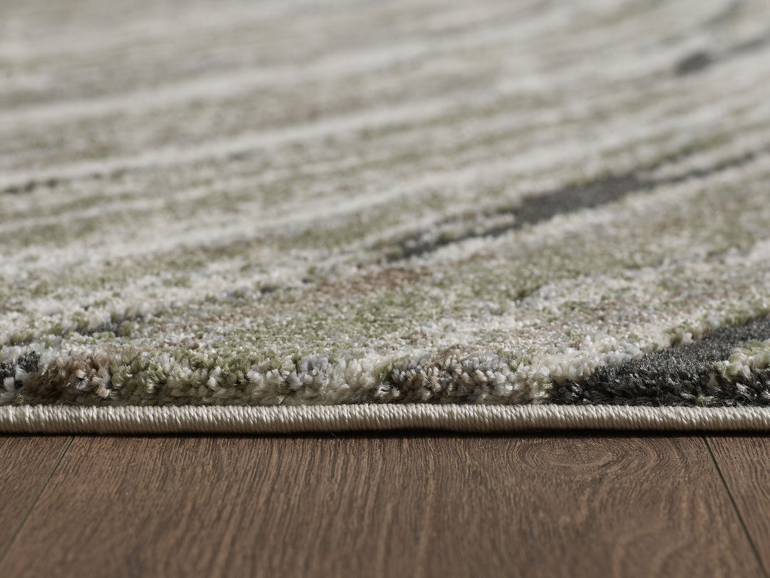 Neptune Green Cream Rug