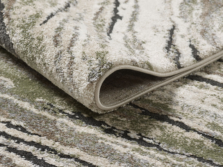 Neptune Green Cream Rug