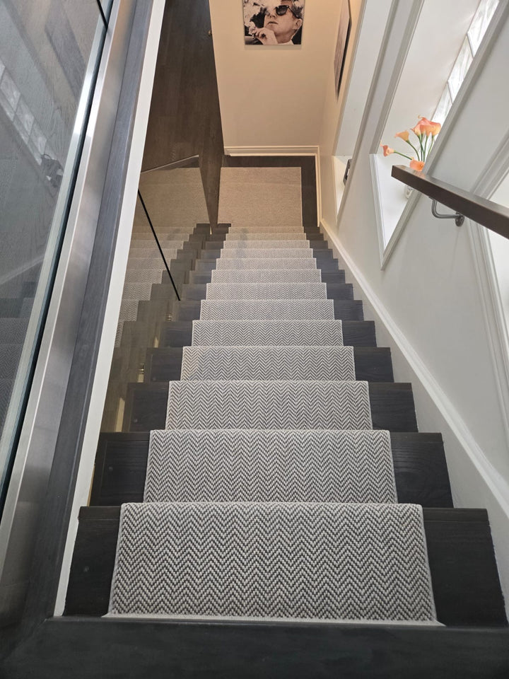 Herringbone Stair Runner / Broadloom