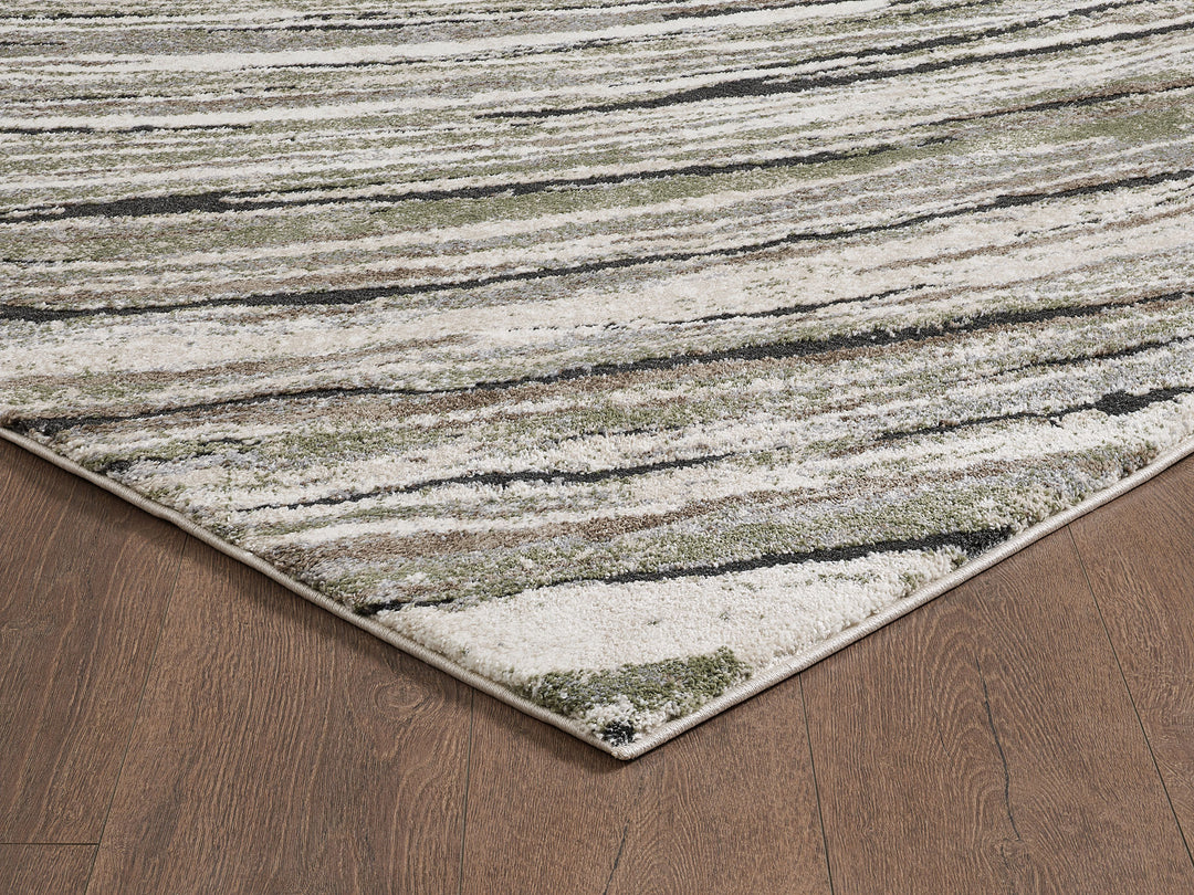Neptune Green Cream Rug