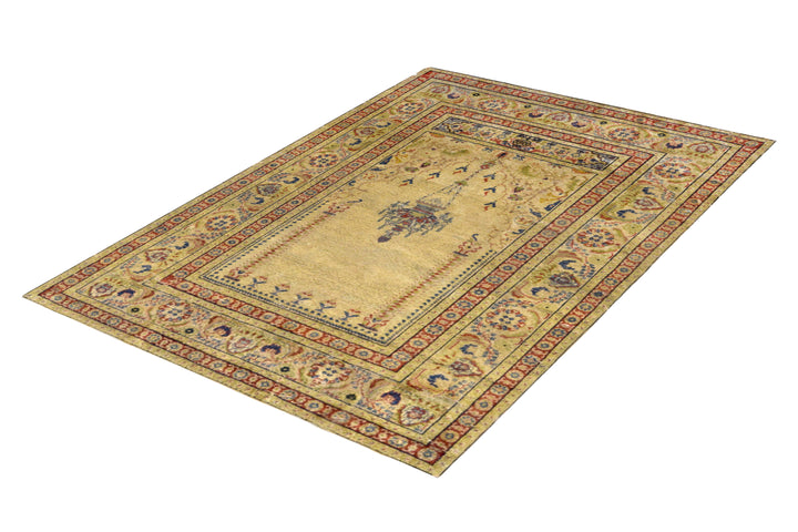 Antique Turkish Kayseri Prayer rug