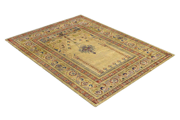 Antique Turkish Kayseri Prayer rug