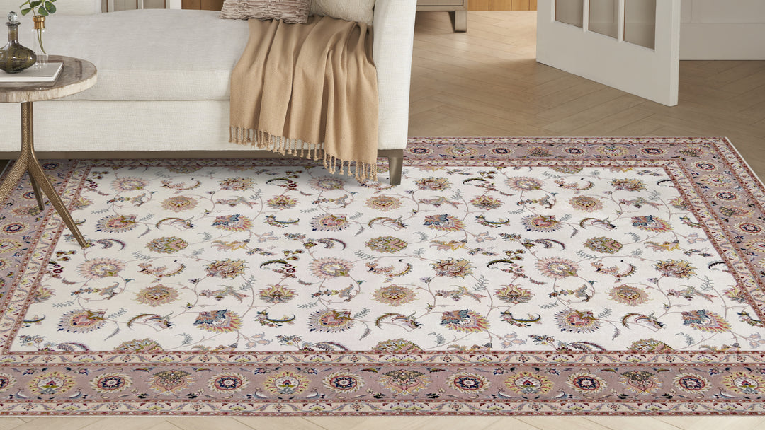 Tabriz Warm Floral Allover Rug